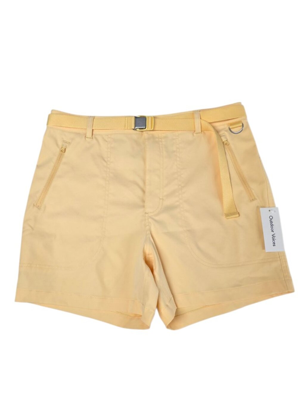 Outdoor Voices Men's Outdoor Short, Buttermilk Yellow, 5", Hiking, Commute, 32
